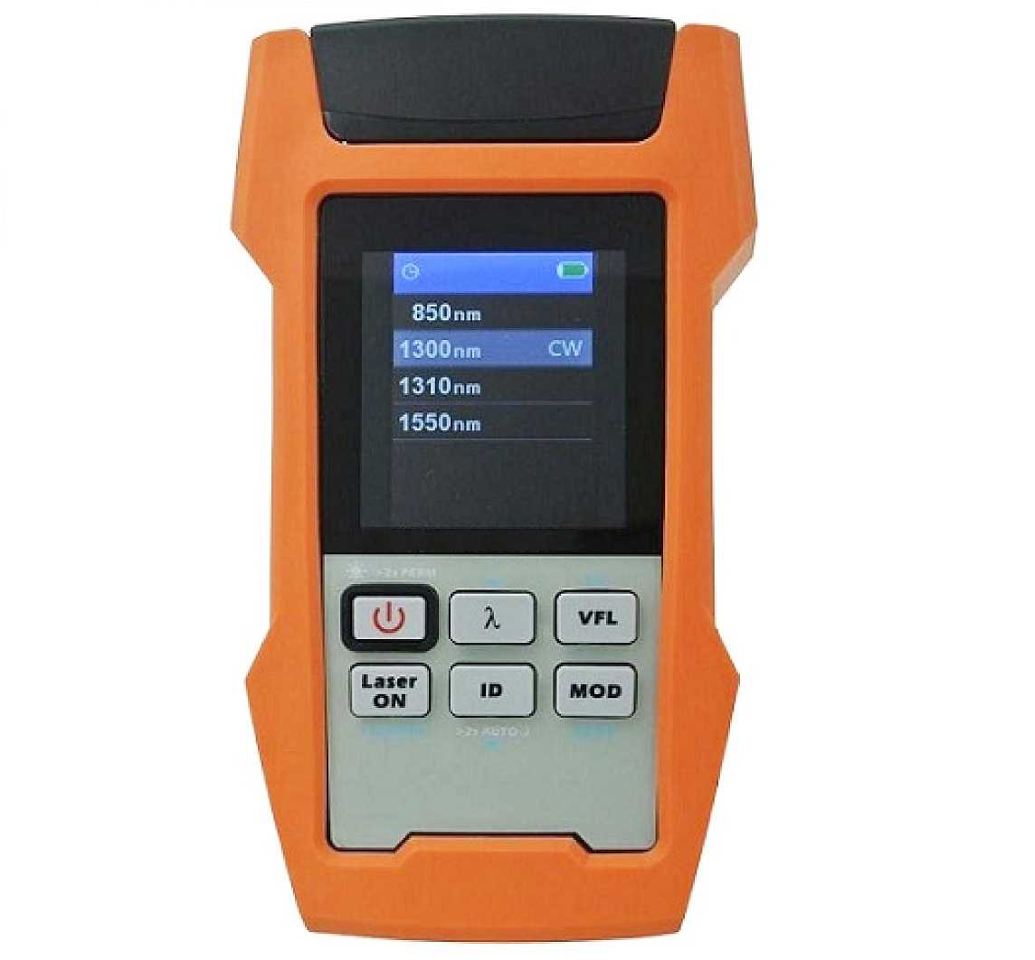 Источник оптического сигнала (цветной дисплей) (1310/1550нм) KIWI-4220